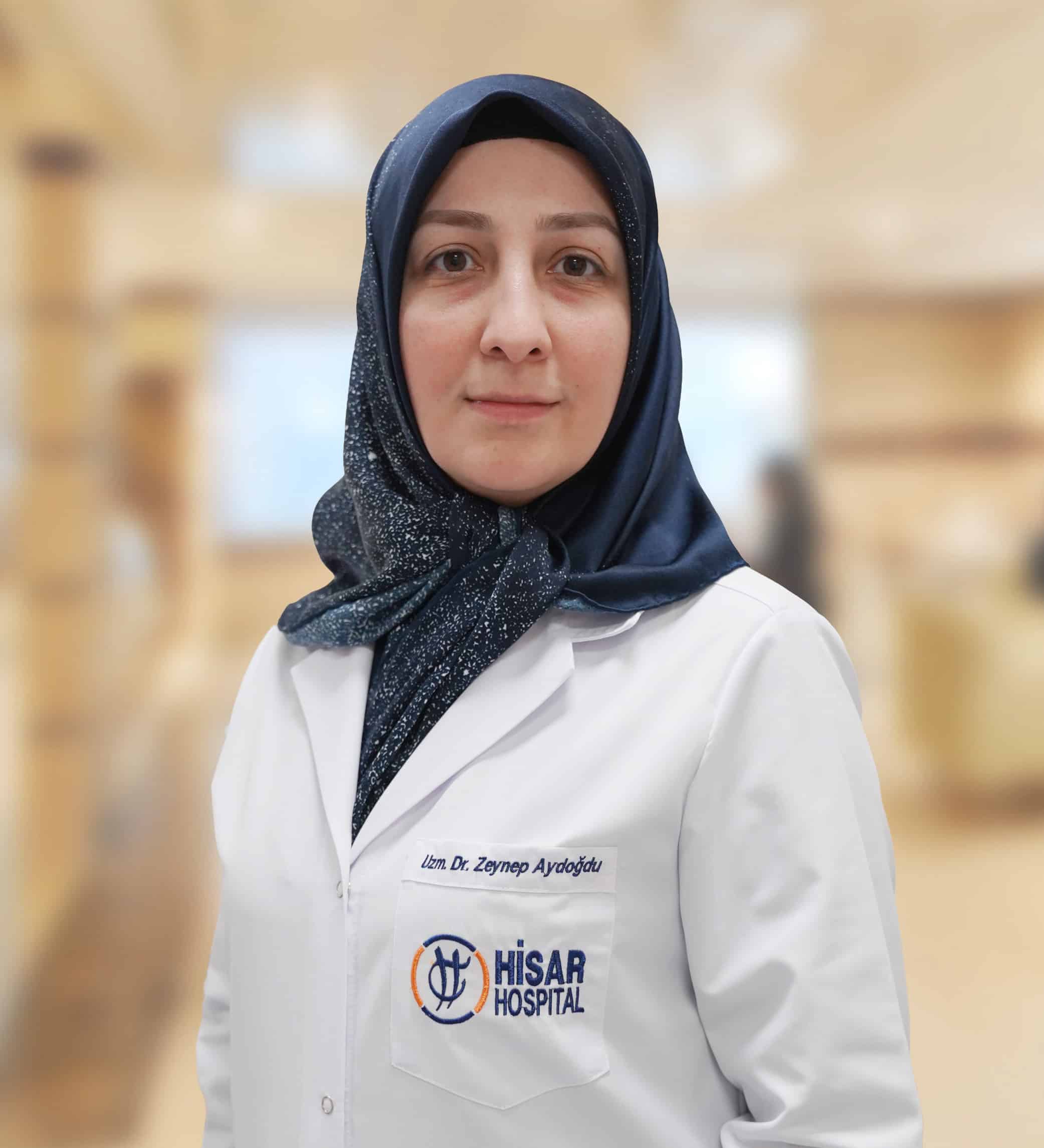 Spécialiste Dr Zeynep AYDOĞDU